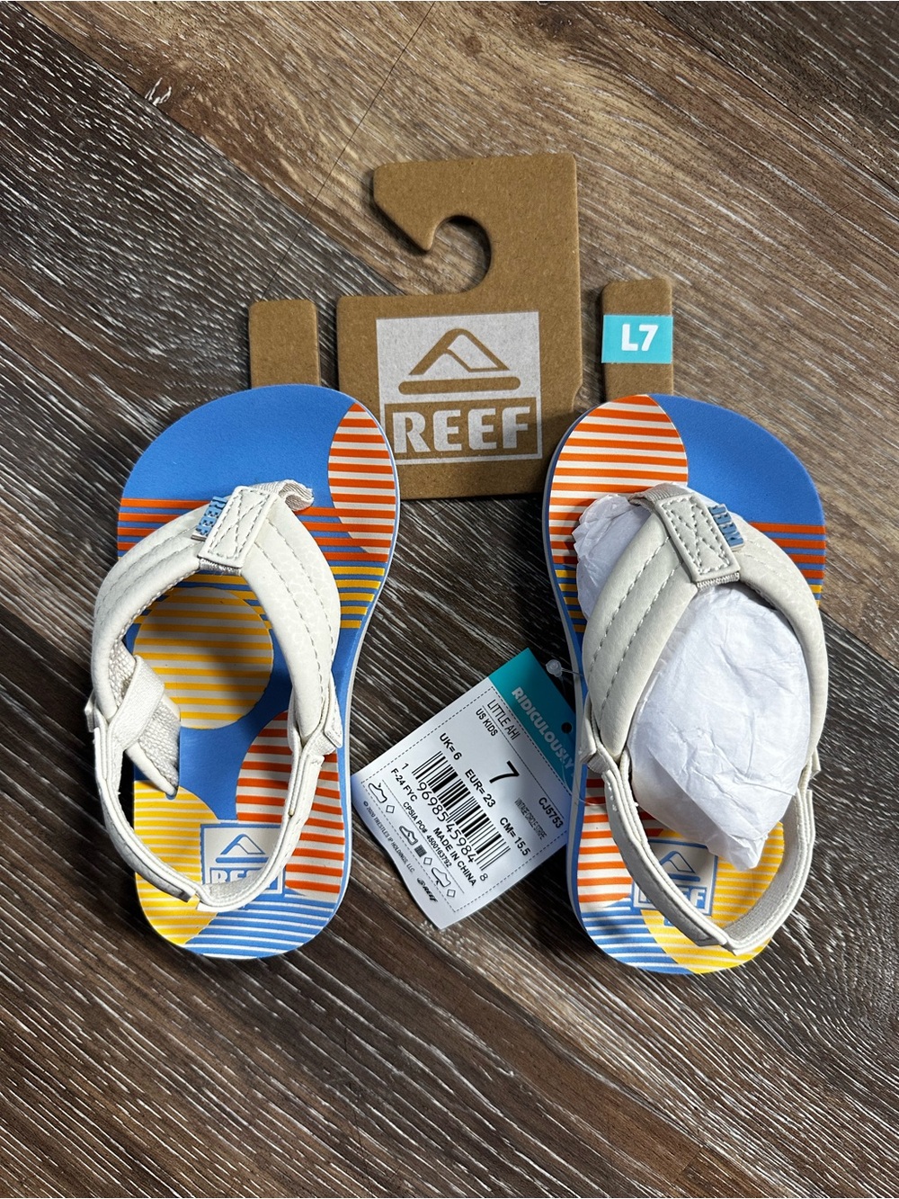 Reef Toddler Boy Flip Flop Sandal